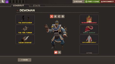 Fat demoman cosmetic  I love how the demo are just staring at us