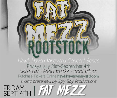 Fat mezz band website  Limited Stock