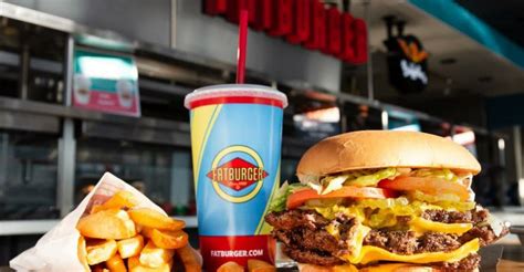 Fatburger bloor  of 100% pure lean beef, fresh ground and grilled to perfection on a toasted sponge-dough bun with choice of toppings and add-ons