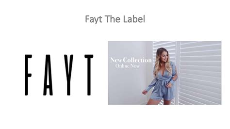 Fayt the label <dfn> FAYT The Label is an Australian online fashion boutique</dfn>