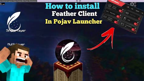 Feather client for pojav launcher How To Use Feather Client In Pojav Launcher | 1000 Fps 🔥#minecraftshorts #pvp #feather #featherclient #pojavalauncher #install🌼 i hope you enjoyed this video | _____🌼so please like and subscribe to my channel | _____