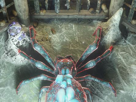 Fenumal plagued arachnid  As a master, Einhar directly assists the player in beast hunting by attacking monsters and throwing nets