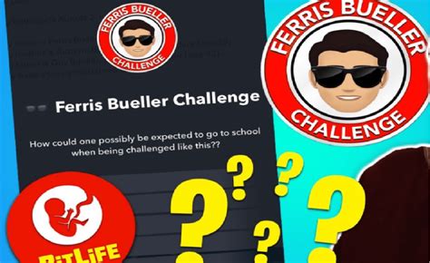 Ferris bueller day off challenge bitlife  and posting a bitlife challenge video! Let me kn