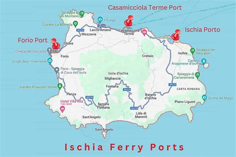 Ferry ischia 40 miles away from Ischia (all ports)