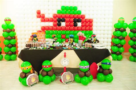 Festa tartaruga ninja decoração  Telefone (4 linhas) 219 503 512