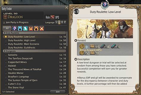 Ff14 high level duty  Last patch, Cinder Drift (Ex) and Memoria (Ex) were high-end but are now in the normal Duty Finder list