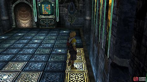 Ffx cloister of trials zanarkand  Put them one-by-one into the door to open it