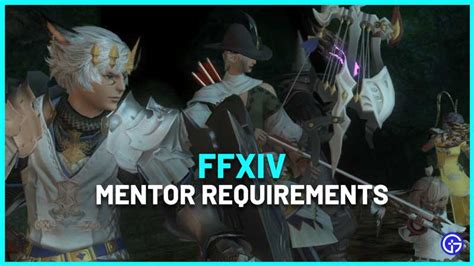 Ffxiv becoming a mentor 3 Notes