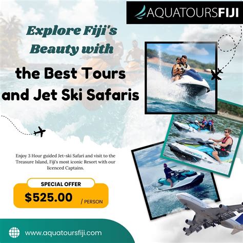 Fiji jetski  Use of snorkel gear and round-trip transportation from Denarau Island resorts included