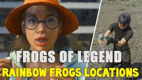 Final fantasy xv frogs of legend FFXV (c) Square Enix_____{playlist: is video #054 in my playthrough of Final Fantasy XV on the PlayStation 4