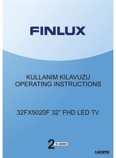 Finlux wu 1042 manual  43 inch led tv (35 pages) TV Finlux 43-FUC-5620