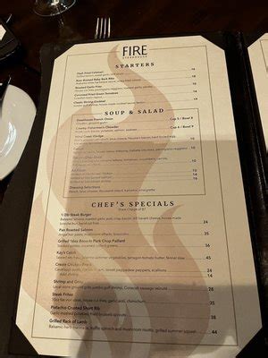 Fire steakhouse wetumpka menu 51 miles away 