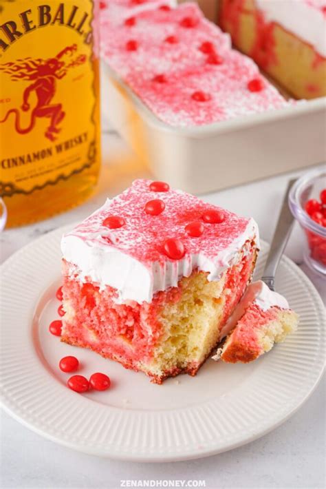 Fireball poke cake Easy Fireball Poke Cake Recipe