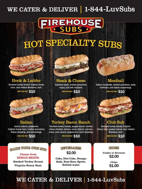 Firehouse subs stevens point menu  View more about Firehouse Subs