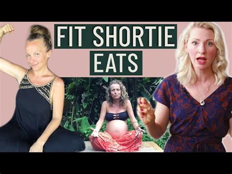 Fit shortie eats baby Fit Shortie Eats is a channel where you can follow the adventures of a fruitarian family who travels the world and eats free fruits from the trees