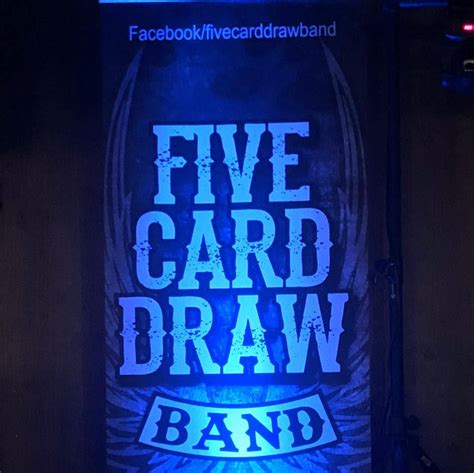 Five card draw band TONIGHT: FREE show w/ Five Card Draw Band - Corpus Christi at 8:30 PM! They'll be playing all your #Country & #TexasCountry favorites!(5) Encased Autographed Cards #’d to 5 or less; 2023 Wild Card Five Card Draw Football Cards PRODUCT HIGHLIGHTS: (5) Encased Autographed Cards #’d to 5 or less in Every Box! Four Unique Designs! – Classic, Vintage, Contemporary, Modern; Look for EIGHT Parallels and FIVE Colored Foils!This amazing photo of a cool plane in flight is breathtaking, capturing the beauty and freedom of the skies