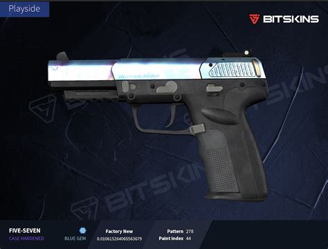 Five seven case hardened blue gem  Hoped you enjoy the video!Full album: all CS2 skins named Case Hardened