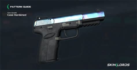 Five-seven blue gem  In some cases, certain 75% Blue Gem Variants can be found on the Steam Market for like, $12 CAD (as of 2019-12-31)