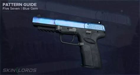 Five-seven blue gem  Your shadow daggers is worth $62 USD