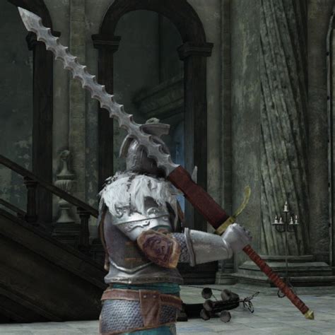 Flamberge ds2  An interesting thing to note is that the Colossus Sword is actually slightly stronger than the Colossus Blade, which is the next sword after it, yet possesses lower requirements