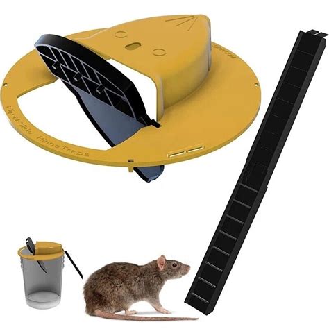 CaptSure 2019 Humane Smart Indoor/Outdoor Mouse Trap for Small