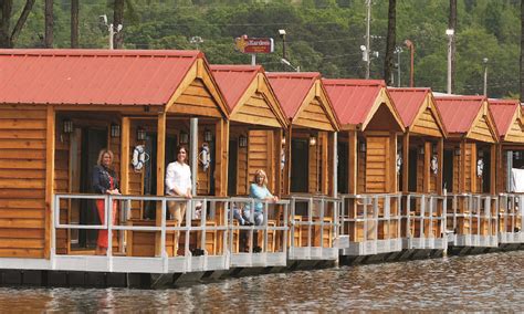 Floating cabins on lake guntersville  Covenant Cove Lodge & Marina