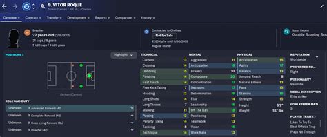 Fm23 vitor roque  Another Brazilian striker set for a major career ahead is Athletico Paranaense forward Vitor Roque