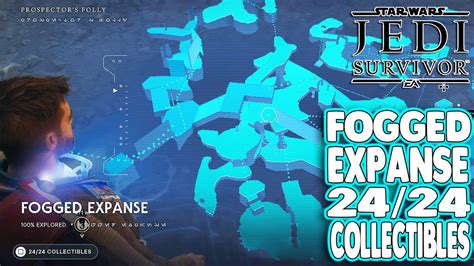 Fogged expanse treasures You can track five categories of collectibles in the Fogged Expanse in Jedi: Survivor