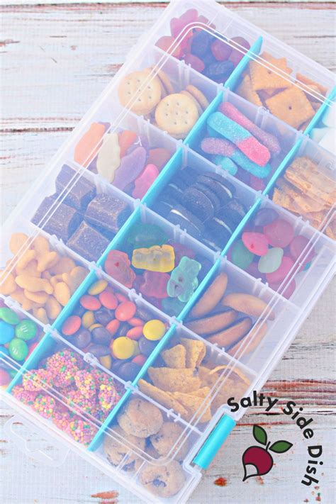 Food safe snackle box BPA Free, Food Safe Plastic Tackle Box