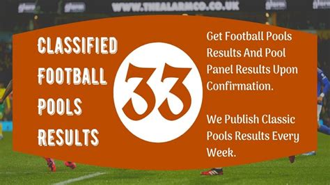 Football pools results today  Top places receive a