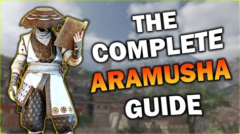 For honor aramusha guide  I’ll probably go ahead and do the rest of the cast since I’ve got nothing better to do this week