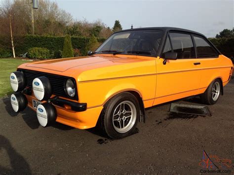 Ford escort 1600 The Bolesworth Castle October 2023 Classic & Performance Car Auction