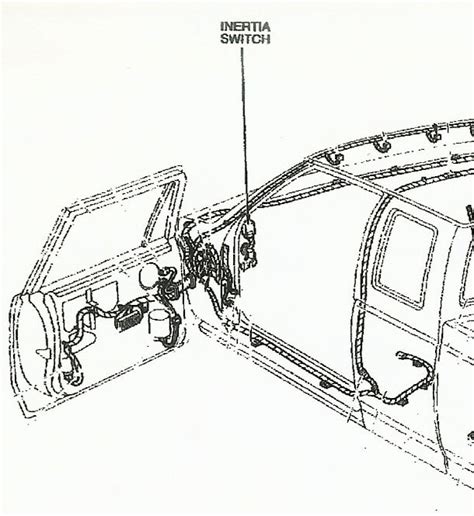 Ford escort 97 inertia switch how to I am at the point where I disconnected the output of the filter ,have gas and am now looking at the fuel sensor 