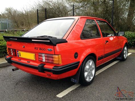 Ford escort sport 1985  This lot will be auctioned via Classic Car Auctions, The Christmas Sale 2023 on Saturday the 9th of December, Warwickshire Event Centre, CV31 1XN