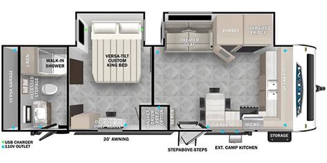 2024 Forest River Salem West T27RKSS specs and literature guide