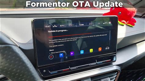 Formentor infotainment update  