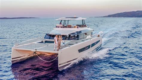 Fountaine pajot power 67 review  This new motor yacht catamaran has