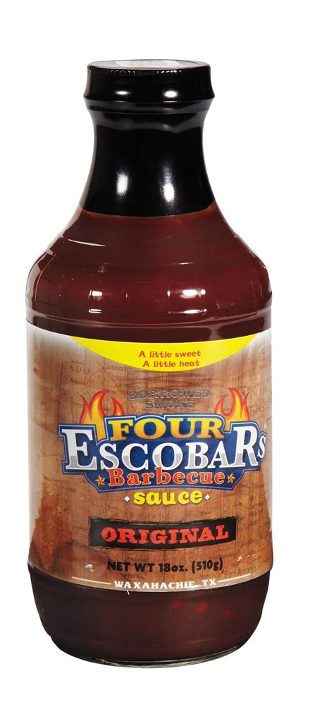 Four escobars bbq sauce  The lettuce from our garden