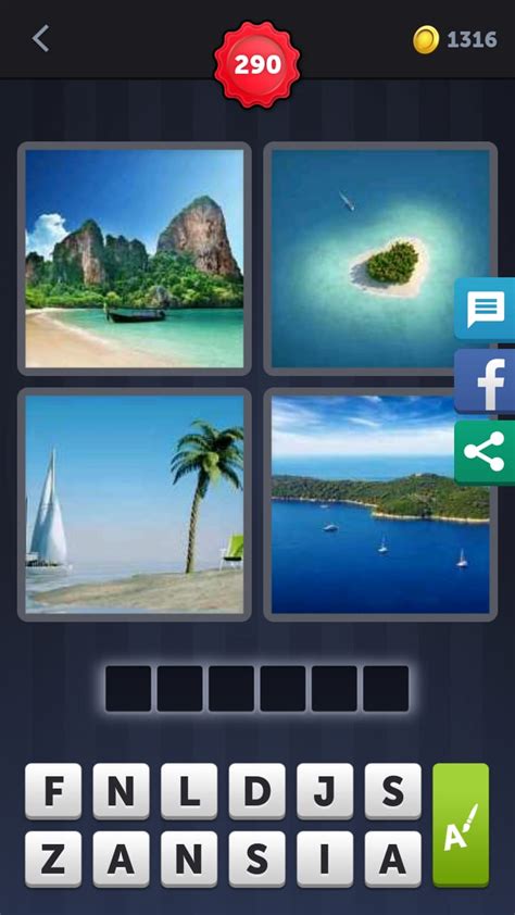 Four pics one word level 290  You are important to us and that's why we will do our best to provide you the correct 4 pics 1 word answers