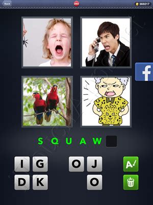 Four pics one word level 2968  Please use the vote system to tell if this was the correct answer for you