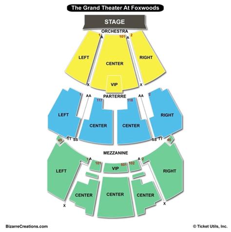 Foxwoods theater seating chart  SeatGeek provides everything you need to know about your seating options, including sections, row and even obstructed views