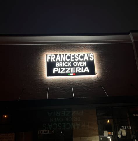 Francesca's brick oven pizzeria menu  100% Non-Dairy "Teese Vegan" Soy Cheese Alternative available for an additional $3