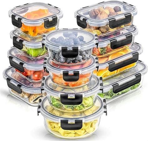 DuraHome - Deli Containers with Lids 8 oz. Leakproof - 40 Pack Plastic Microwaveable Clear Food Storage Container Premium Heavy-Duty Quality, Freezer