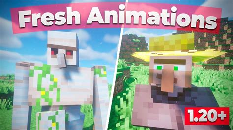 Fresh animations minecraft 1.20  In order for this add on to work as intended you must: · Use Optifine