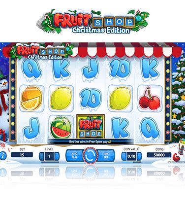 Fruit shop jackpot  with a one euro bet you can win up to 4