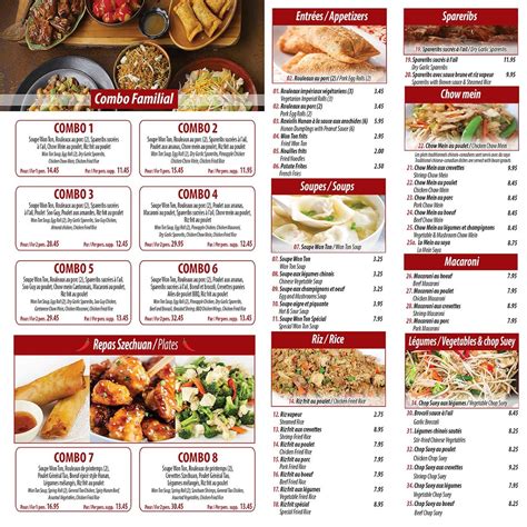 Fulam express menu com takes no responsibility for availability of the Fu Lam Express Jean Talon menu on the website