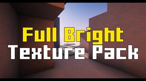 Full bright texture pack 1.20 Smooth Pixels By MattePlay20