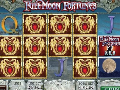 Fullmoon fortunes playtech  The Victorian tale of the wolf man is liked by many gamblers