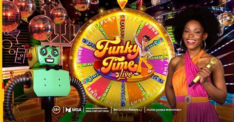 Funky time game show Funky Time is a simple TV show-style game played live on air