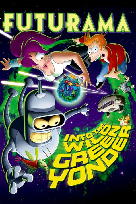 Futurama sa prevodom A team of four aliens escape their exploding home world only to crash land into a move-in ready home in suburban America